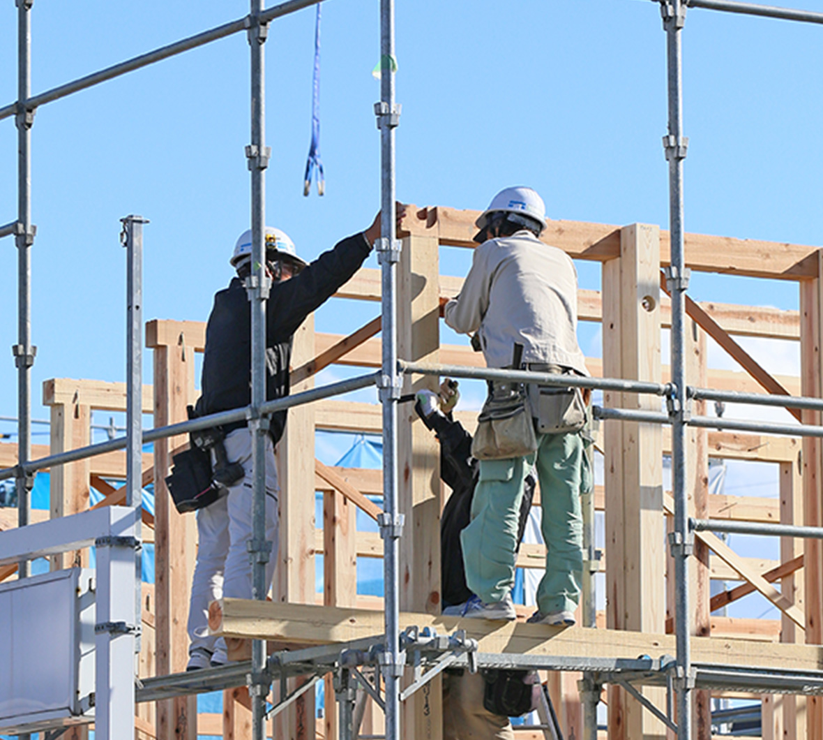 建方フレーマー作業